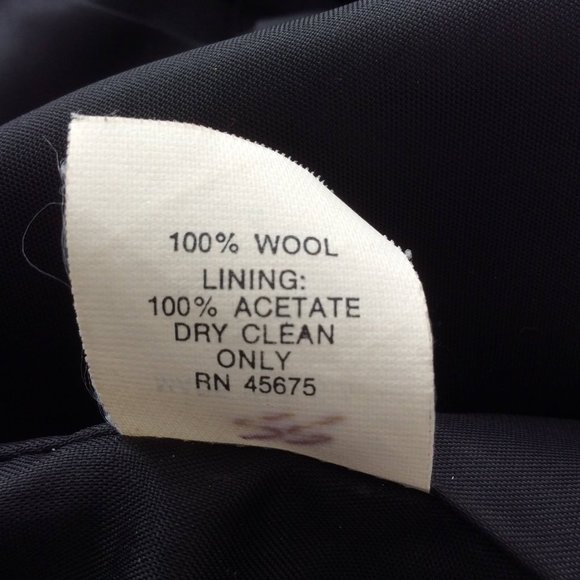 Collectibles Vintage Black Career Dress Size 4 - Picture 5 of 6